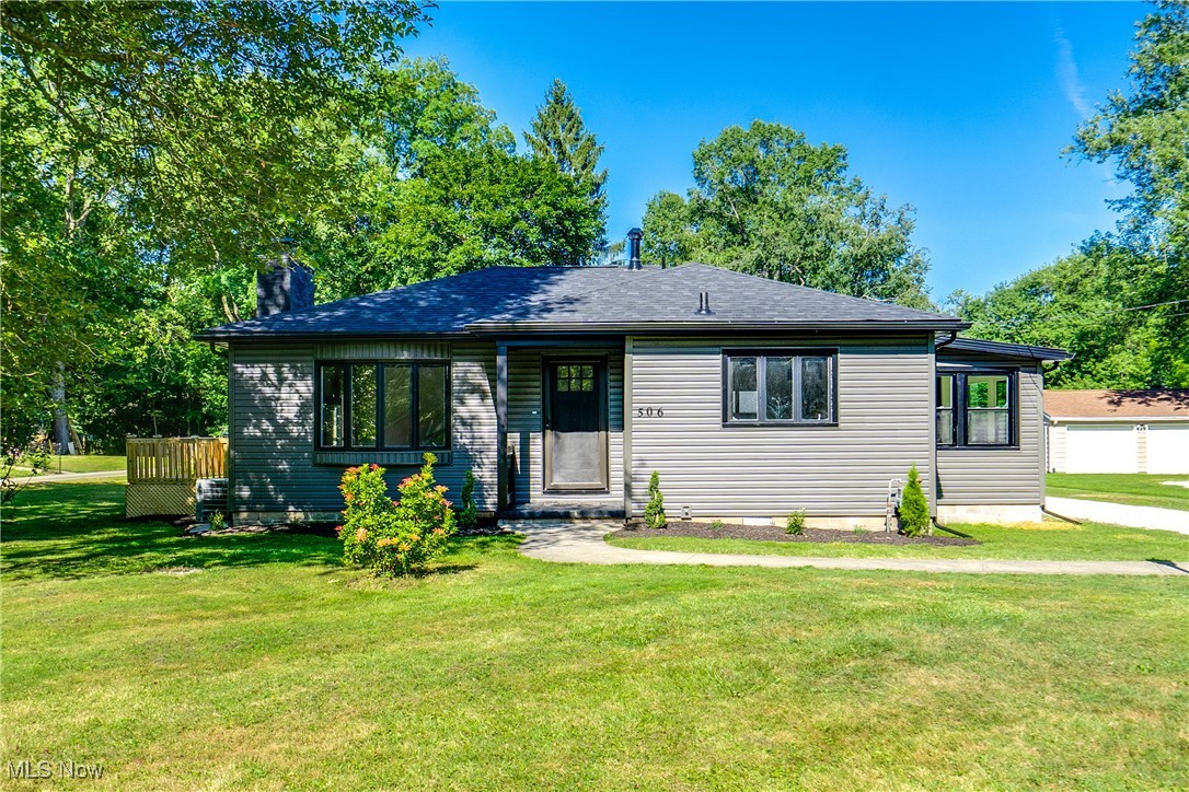 Fully Renovated & Ready! Modern Farmhouse Charm at 506 Irma Street, Kent!
Prepare to be impressed by this absolutely stunning and fully renovated 3-bedroom, 2-bathroom home at 506 Irma Street in Kent, now move-in ready for its new owners! Step inside and immediately discover the heart of this home: a truly gorgeous kitchen designed for both beauty and function. It boasts sleek solid surface countertops, brand-new cabinetry, a stylish tile backsplash, and modern fixtures, all centered around a convenient island. This kitchen is completely outfitted with a full suite of stainless steel appliances, including a range, refrigerator, microwave, and dishwasher. Adjacent to the kitchen, the dining room offers seamless flow and a walkout access, plus a window providing a clear view of the incredible two-car detached garage. This garage is a must-see, offering not just parking but tons of extra space for storage or hobbies! Both bathrooms in the home have undergone a total transformation, each featuring elegant solid surface counters on their vanities and beautifully tiled showers, creating spa-like retreats. The huge family room is a showstopper, centered around a grand brick fireplace with a rustic beam ceiling, exuding a chic, modern farmhouse aesthetic that's perfect for gathering. Beyond the interior, this property offers significant peace of mind with new vinyl siding, a new roof on both the house and the garage, and new windows – ensuring comfort and efficiency for years to come. This home is an absolute must-see to truly appreciate the level of renovation and care. Book your showing today and prepare to fall in love!