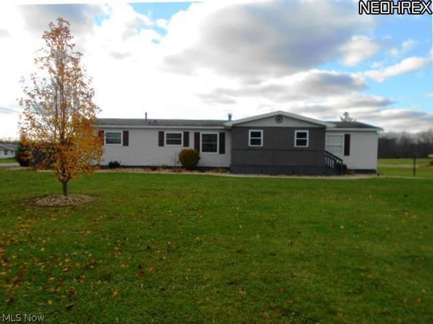 Look at this Roomy 3BD Ranch! Master bedroom has an exceptional master bath with a Jacuzzi tub. Large living room with fireplace. You will fall in love the rustic look of this sunroom, complete with ceramic tile. The kitchen is designed for the cook and is family oriented considering the huge pantry! First floor laundry is conveniently located off the kitchen. Full basement with Kinetico softener, Osmosis system and efficient furnace. Front porch is designed so that it can be enclosed for winter season. 30x40 Heated garage complete with insulation. Inviting pond and cabana designed for entertaining family and friends. Care free landscaping!