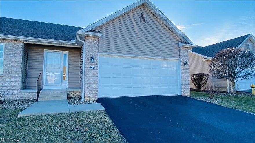 Remarkable like new 2 bedroom Condo!  Built in 2017 this one owner condo has a full basement two bedrooms two full baths, and a walk in closet.  The kitchen boasts granite and stainless steel appliances.