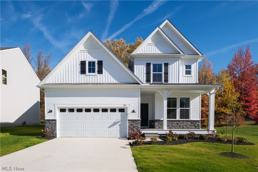 This stunning new construction home offers modern split-level living. On the main level you’ll find open concept design with vaulted ceilings in the gathering room, filling the space with natural light. Beautiful LVP flooring flows throughout the first floor and compliments the stunning quartz countertops in the kitchen. There’s also flex space that can be utilized as a home office. The lower level features a game room with plenty of space for gatherings. The owner’s suite is on its own floor with an ensuite bath that features a luxurious roman shower. Upstairs, you’ll find two additional bedrooms, a full bathroom, and laundry room.