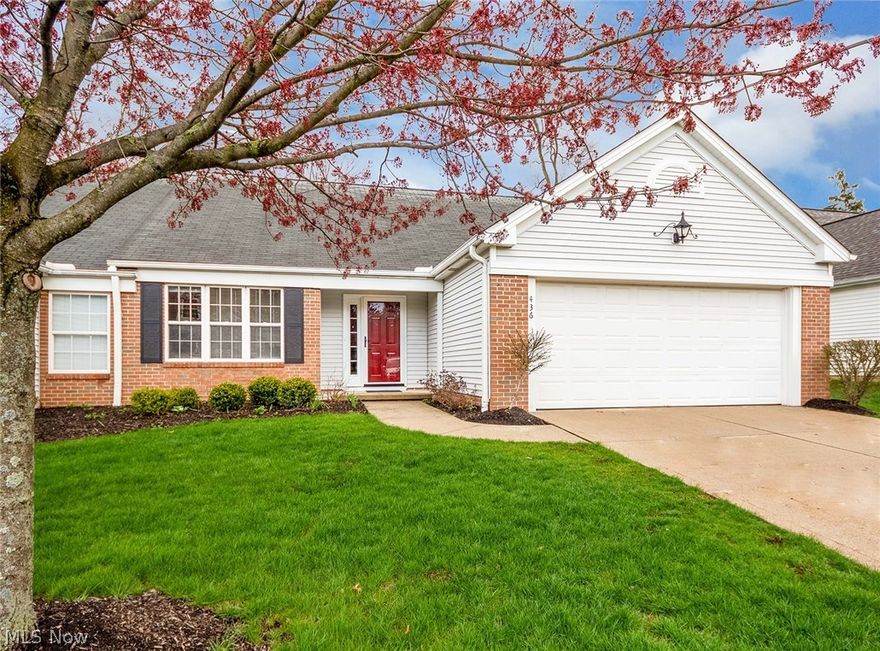 Beautiful  condo has been  completely renovated with expert quality throughout. Tastefully done with neutral decor.The impressive floor plan is open, spacious and bright. Great room with fireplace opens to sun room with an exit to the patio and a private back yard area to enjoy. Beautiful eat in kitchen with new cabinets, counters, backsplash,appliances and floors. Spacious dining area with bay window. Generous sized bedrooms, custom master closet. Sparkling new bathrooms too!  Highly desirable community is conveniently located and neatly maintained with impressive curb appeal throughout.