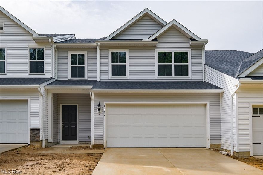 Summit at Forest Lakes is a gorgeous new townhome community in Green, offering LOW MAINTENANCE living, in a park like setting that offers a playground and pavilion. The Edison is a great home that offers 2 stories, 2 large bedrooms, 2.5 baths, and open concept living!
Modern finishes throughout the home; Granite in the kitchen and stainless steel appliances. There is a peninsula in the dining area for 4-5 bar stools, making entertaining a breeze. The owner's suite has a walk-in closet and private bath. Second story laundry for your convivence! Great schools, low taxes and warranties this home could be just what you've been looking for! QUICK MOVE-IN!!