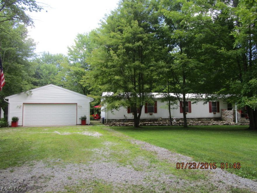 Want to own a piece of the country!  Here you go!  Very well kept Ranch on 1.76 acres with 3 bedrooms and 2 full baths. You have the Great room area with vaulted ceiling and fireplace which is open to kitchen and dining area.   Master bedroom & bath w/jetted tub, separate shower & double sink and walk-in closet. There is a stone porch, patio, and fountain.  Truly a park like setting in the back with perrinials.  Also a pond. Septic approved and up to code.