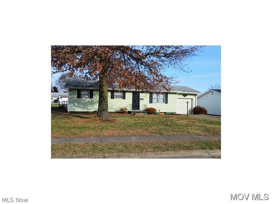 Nice ranch home, being sold "as is", estate.  Large living room with hardwood under carpet, spacious dining room with sliding door to back deck open to kitchen, basement offers 2 rooms, partially finished, single car garage with storage, fenced level yard. #740  Elem: Belpre Elementary School  Elem/Bus: N  JrHigh: Belpre Middle School  JrHigh/Bus: N  High: Belpre High School  High/Bus: N  Fire: VOL  Police: CTY  ;SQFT=Fin L1:1092, Fin Bsmt:546, Fin Above:1092, Fin Total:1638, Unfin Bsmt:2, Unfin Above:0, Unfin Total:Y;GAR= Opener(s);PRKG= Off Street