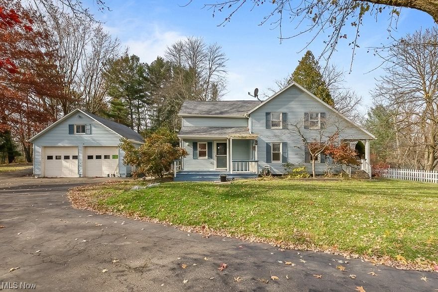 Beautifully remodeled farmhouse on 5 acres in West Branch School District. A large barn with loft sets at the back of the property. Updates include a new furnace, A/C, flooring, paint, and bathrooms. This house is a must-see to appreciate its country charm with a modern twist.