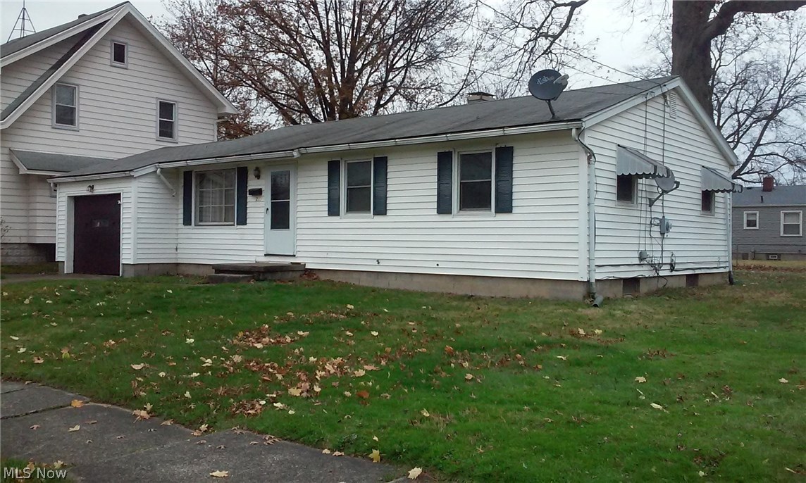 Move in or rent ready ranch. Clean updated 3 bed ranch with attached 1 car garage within walking distance of the William Holmes McGuffey Elementary School. Full basement and an enclosed patio/3 season room on the back. Sold "as-is".