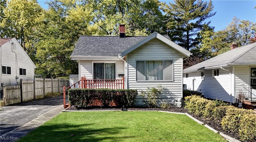 Charming and well-maintained, this 2 bedroom, 1 bathroom home is in the heart of Bedford with updates that include, a new roof- on both the house and garage, furnace and A/C, and a remodeled bathroom. Perfect for first-time homeowners or those looking to downsize. The spacious bedrooms offer ample closet space and plenty of natural light, while the inviting living room provides a cozy space for relaxation or entertaining guests. The bright, full bathroom is equipped with modern fixtures. The functional kitchen includes granite counters and plenty of cabinet space. Outside, the backyard is perfect for gardening, outdoor activities, or simply relaxing in the fresh air. There is a one-car garage and additional driveway parking to add convenience. Located near schools, parks, shopping, and dining, with easy access to major highways for a smooth commute, this Bedford gem is a must-see. Schedule your private tour today!
