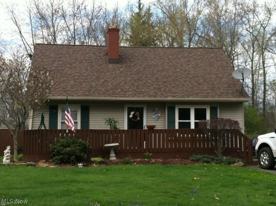 You have to see this terrific four bedroom, one bath Cape Cod with an open floor plan and lots of updates. Highlights include an updated kitchen with island,  hardwood flooring, first-floor bedroom & bath and basement. The fenced-in backyard boasts a patio, above-ground swimming pool and shed.  This is home sweet home!