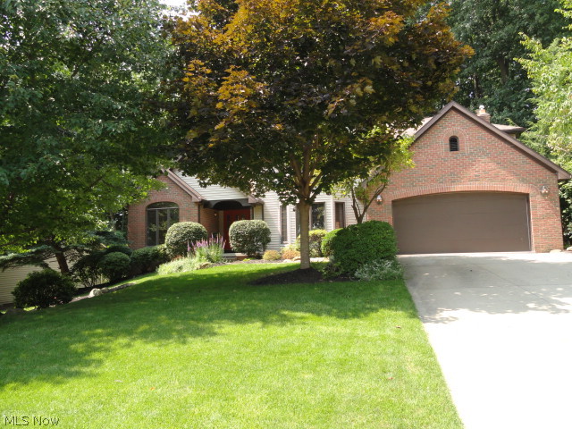 Lovely home in L'Ermitage! Custom built Colonial by Jim Stewart with quality finishes throughout! Open and spacious with 2800 sq. ft. 4 bedrooms, 3 full baths (1st floor bedroom or office). 2 story foyer with leaded glass door and wood floor leads to living room with cathedral ceiling, formal dining and office. Huge kitchen with cabinets galore and dining area with bay window. Cozy family room with fireplace. Master suite with jetted tub, double sinks, separate shower, walk in closet. 2nd floor laundry room! Sliders to deck porch and sliders to patio overlooking private wooded backyard. New furnace in '08, AC in 2013. Basement is huge, open and 12 courses high.