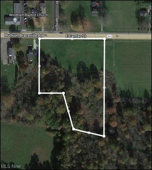 Beautiful city lot in the Village of Windham, zoned commercial. City water, sewer and gas available. 20 minutes to Streetsboro, Warren and Middlefield. 30 minutes to Akron and 45 minutes to Cleveland.