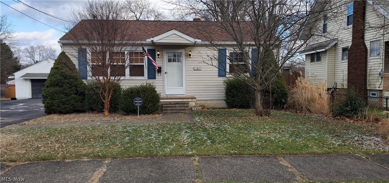 If looking for an affordable, well maintained home, conveniently located near shopping, schools, restaurants, and parks, put this home on your list. This clean, freshly painted ranch has many updates which include, roof and gutters with gutter guards 2020, newer furnace and air conditioning, updated electrical panel and newer windows. The one car garage with patio porch is adjacent to the lovely landscaped backyard complete with koi type pool. The additional 405 square feet in the lower level finished recreation room allows space for entertaining, or enjoying a book or movie. The remodeled main bath and hardwood floors make this home a must see.