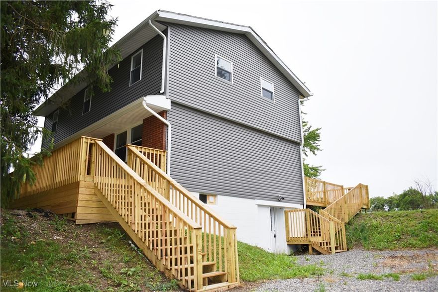 This 2-story, 1728 SF Fannie Mae home on a .92 acre lot is updated and ready for you to move right in! With 4 bedrooms, 2 full and 2 half baths, there’s lots of room! The primary bedroom has its own full bath and 1 half bath is in the unfinished walkout basement. You’ll love the dining room with sliders to a spacious rear deck perfect for cookouts and lounging. The freshly renovated kitchen has white cupboards plus a stainless-steel range, microwave, and dishwasher. There is also a nice living room and bonus room. Schedule your showing today to see this remodeled home!