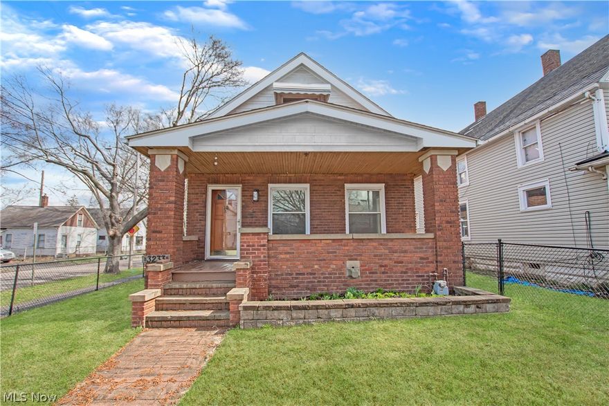 Masterfully renovated 4 bedroom 3 full bathroom Cape Cod in the heart of Cleveland’s rapidly gentrifying Clark-Fulton neighborhood minutes away from Tremont, Ohio City, Downtown and all that the West Side of Cleveland has to offer! The transformation of this home is absolutely incredible, no stone has been unturned! Walk into the home and experience the spacious open floor plan set with a gorgeous eat-in kitchen that boasts white-ice granite countertops, newly restored cabinets, exposed brick, and all new appliances. This meticulously designed modern interior also features new luxury vinyl plank flooring, new light fixtures throughout, 3 upgraded bathrooms, 4 good sized bedrooms along with plenty of closet and storage space to utilize, sizable dining and living rooms, a laundry room on the main floor, and lastly a study on the main floor off the living room. Other big ticket updates include a new furnace, updated electrical, and plumbing systems. Not to mention the amazing fully fenced in exterior which includes two rear walk-out decks, upper terrace, a large and inviting covered front porch, and a 2 car garage! Live easy knowing this home will provide decades of sustainability and fall in love with the beauty of its modern design.