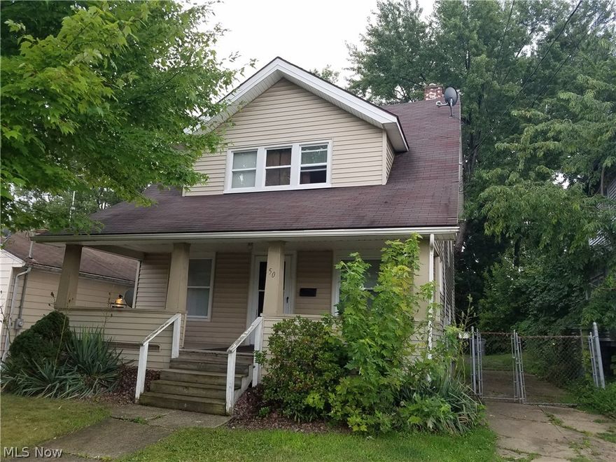 INVESTORS... here are the magic numbers annually ...Net Operating Income (NOI) $6079.68, Gross Rent $7800, Cash Flow $3656.40, CAP Rate 15.23%, Cash on Cash Return 45.81%....... Perfect for the any investor......Tenant and property management in place paying $650 a month..... Nice Cape Code with cream vinyl siding, newer wood fenced yard, concrete driveway, cute front porch.  Home has tons of charm with and many updates within the last 5 years. Come take a look, well worth your time!