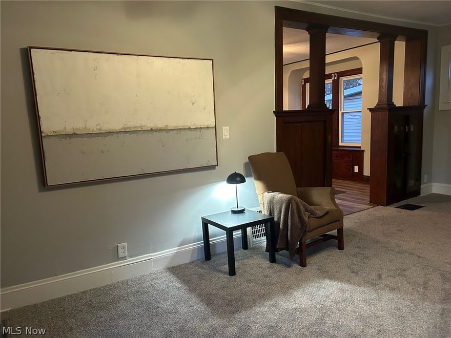 Welcome to this 1,753 square foot remodeled house with 4 bedrooms that has been updated. The entire house has been freshly painted and new flooring on the first and second floor was installed. The kitchen has brand new cabinets, new countertops, new stove, new dish washer, new sink, new facet, new microwave, and new vinyl plank flooring. The  bathroom has a new vanity and light. This home has four nice sized bedrooms for the family to spread out and enjoy. The living room has a fireplace and new carpet. The house has a large front porch and a fenced in backyard with a large cement pad. Make new memories in this ready to move in home.