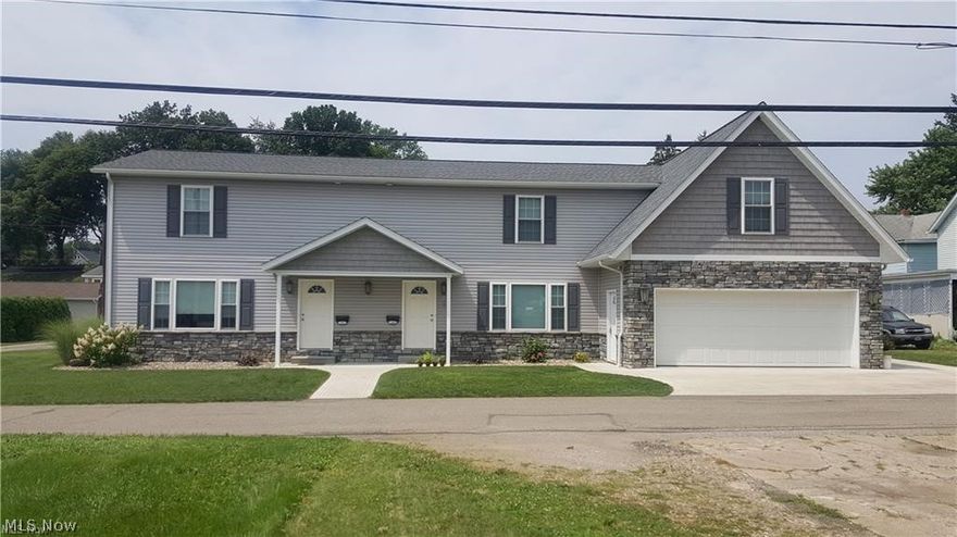 Available to lease Oct 1. Beautiful 2 Bedroom, 1.5 Bath townhouse style duplex apartment. Lovely Kitchen-Appliances stay. 2nd floor Laundry Room. Full Basement-Great for storage. No pets, No smoking. No garage but plenty of parking in rear. Tenants pay electric/gas/water & sewer/trash. Agent owned.