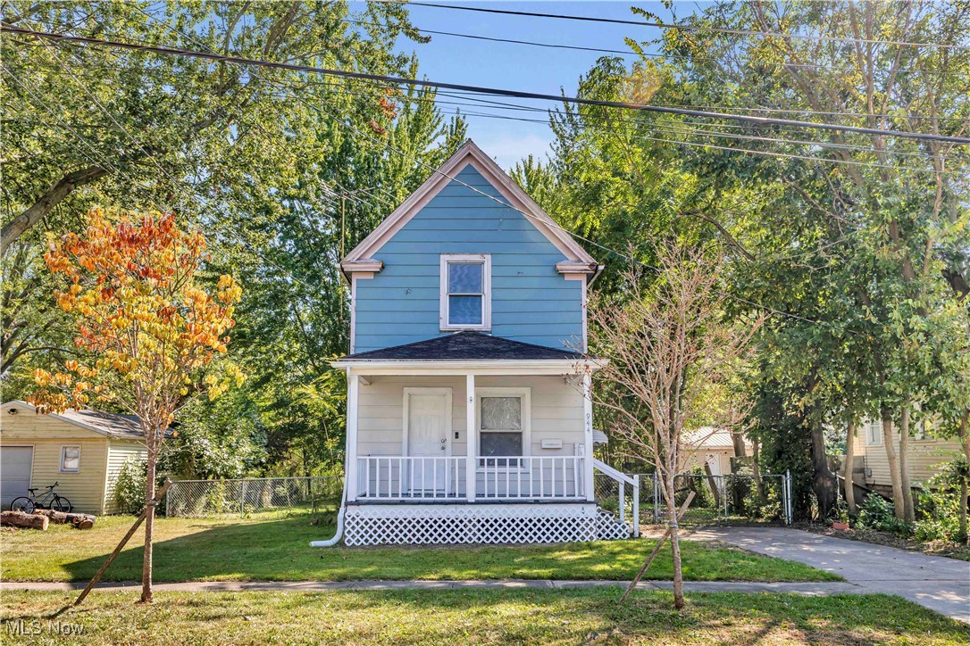 Great updated Gem on the Westside of Elyria. 2 bedroom 1 bath home. New LVP floors, New Furnace, New doors, New Paint, New AC window units, Newer plumbing, Newer Electric outlets and wires, New lights, updated kitchen and bathroom, Washer and dryer hookups placed on main floor for easy access. This home has lots of upside. Don't miss out on this amazing opportunity. This home also comes with a second lot that gives you 2700 sqft more land next door to build on which has its own tax ID number. The home is close to shopping. Five minutes from grocery stores and schools. Elementary/Middle schools are Westwood which is a five minute drive and the bus stop comes at the corner of the street. This home will not stay long.