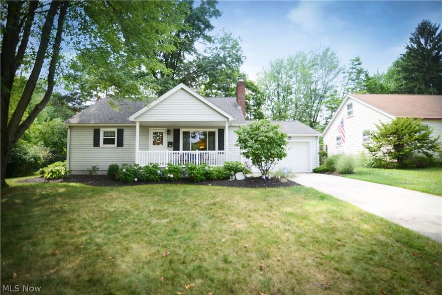 Perfect, wonderful, and adorable are the best words to describe this home!! Nestled at the bottom of a quiet street is where you will find this 3 bedroom 1 1/2 bath Cape Cod style home. Walking in the front you are welcomed by the inviting neutral paint colors, hardwood floors, cove ceilings and fireplace. From there you enter the fully equipped eat-in kitchen that was remodeled in 2017, with new cabinets, counters and flooring. Down the hall are the first of three bedrooms, both featuring hardwood floors, tons of closet space, and the same neutral decor. The first floor full bath was completely remodeled with a bath-fitter walk in shower in 2012, and lets not forget about the large bedroom if you would like to have your master bedroom upstairs. Looking for just a little bit more living space? Head downstairs to the HUGE family room that is over 500 sq ft, that has brand new carpet, glass block windows and was professionally waterproofed in 2012. The basement also has a lovely laundry