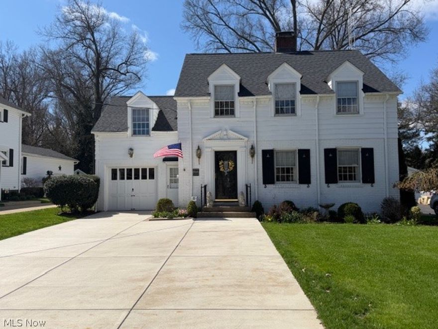 This 4 bedroom home blends classic charm with modern updates.  The tender loving care of only two owners makes this one a must see.  There are gleaming hardwood floors on both levels, 2 fireplaces, plus a walk-up attic. Recent updates include a newer roof, newer air conditioning, and a newer four-car concrete driveway. The kitchen, family room, and baths have been tastefully updated while preserving the home’s character. A heated two-car attached tandem garage and a rare double-size fenced backyard complete this exceptional property.  Come take a look at a truly one of a kind home.