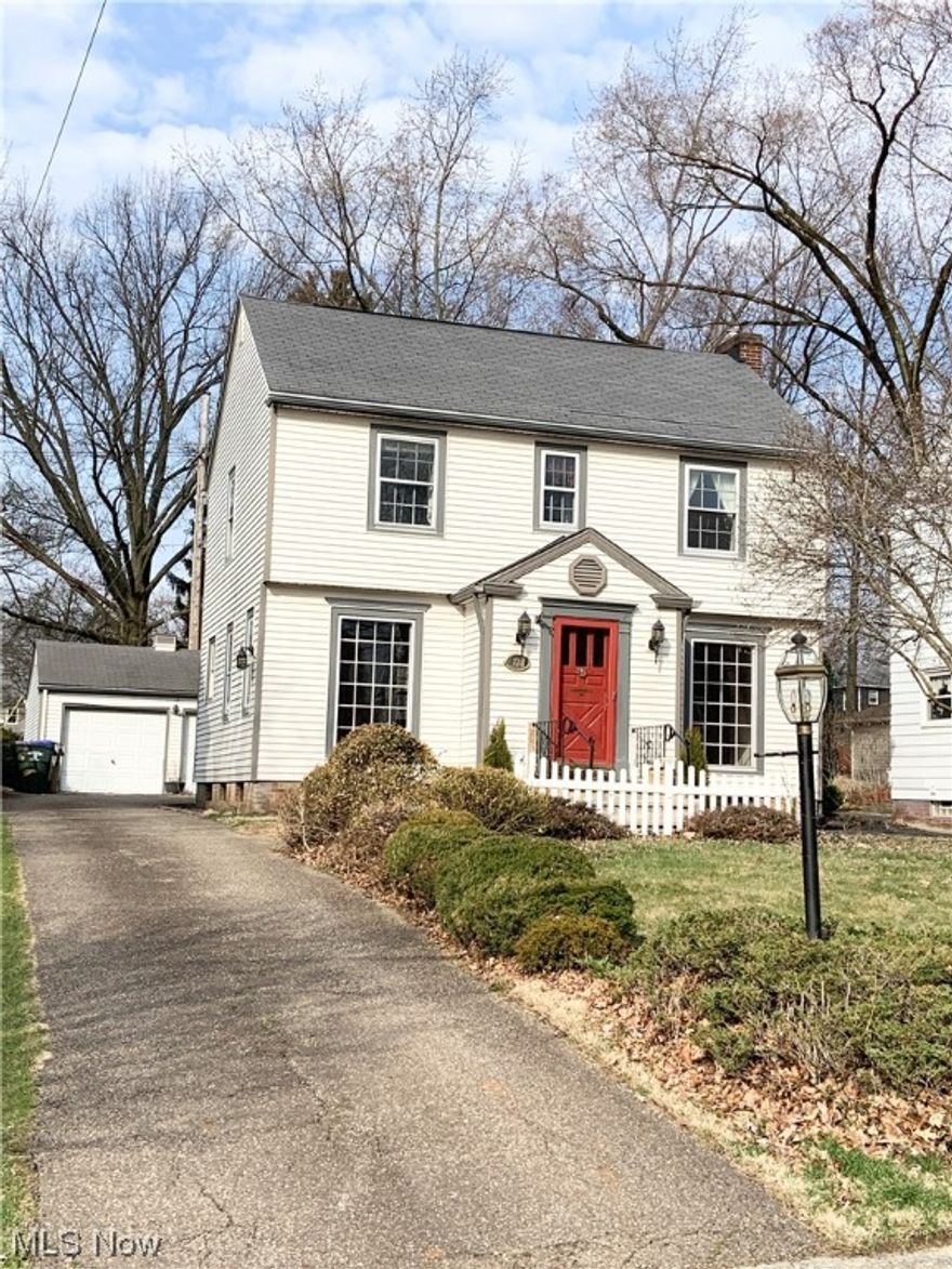 Presenting this three bedroom, one bath colonial in the heart of Cuyahoga Falls.  Highlights include a large living room with a cozy fireplace & first floor office addition that has its own entrance.  Beautiful landscaping in the front yard, and a spacious 2 car garage.  Walking distance to parks, minutes away from the riverfront restaurants & shops.  Located on a dead end street with limited traffic.  Home will be sold "as is" with no repairs by the seller.  Book your showing today!