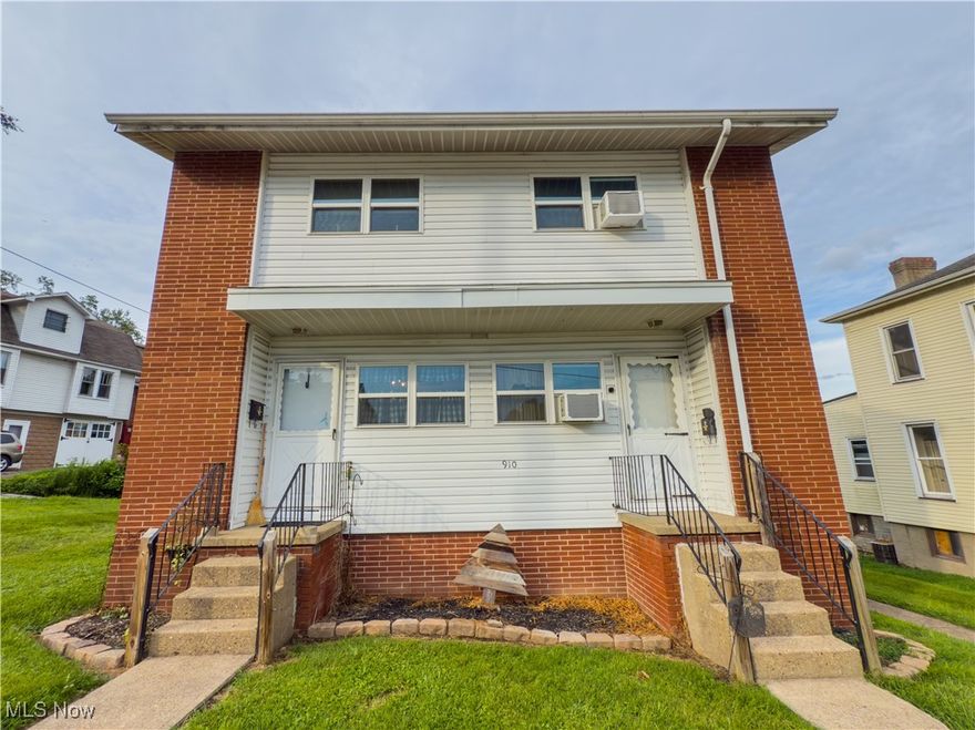 This is a fantastic 4 unit building located just minutes from Martins Ferry Schools and downtown Martins Ferry. All 4 units are currently occupied at the time of listing.
