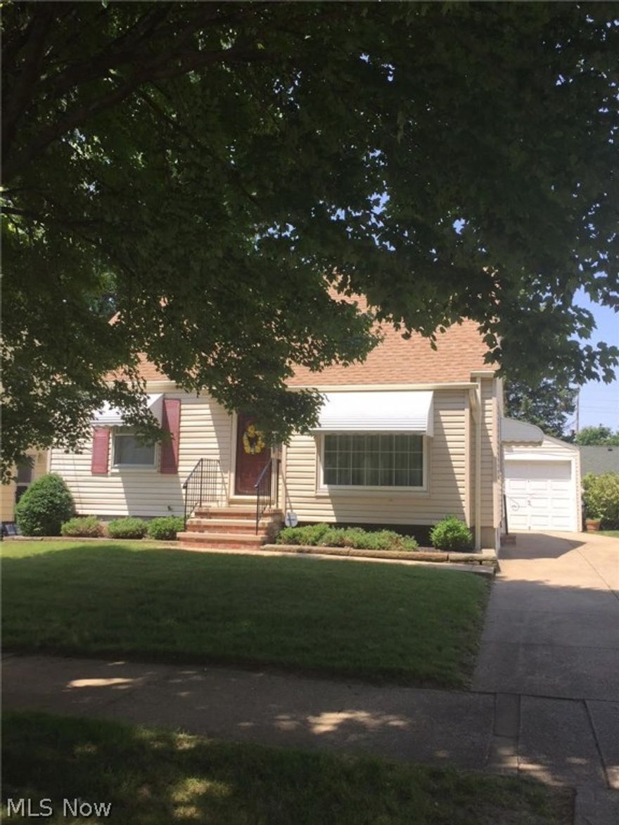 Welcome to a great opportunity in Firestone Park with this well kept Cape Cod. Full divided basement ready to finish to your own taste, giving you an extra living area. Updated furnace, glass block windows, & electric panel. 3 Bedrooms (2 on main floor and a spacious bedroom area on the upper level). Remodeled spacious eat-in kitchen with all appliances. Updated vinyl siding, asphalt shingle roof and replacement windows. The covered patio and fenced yard gives a private setting for quiet relaxation. 1.5 car garage with door opener & concrete drive. Home is located close to Heinz Hillcrest Park, which features playground, tennis courts and baseball fields. Shopping and easy access to expressway close by. Seller is offering a Home Warranty for the buyers piece of mind. Great value in the Park...Be sure to call & see now!