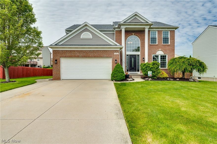 Are you ready for a Summer with your very own pool? You've found the right home! This 4 bedroom, 2.5 baths, Pulte Home, located in Call's Farm - has been completely updated. In 2019, the Kitchen was remodeled with brand new cabinets, leathered granite countertops, recessed lighting, and new lighting fixtures. All stainless appliances are included.  Cozy up by the fireplace in the winter or exit out the back to the Trex/composite Deck leading you to the custom inground, HEATED POOL (16x32). The automatic cover is for safety and convenience. The stamped concrete patio surrounds the pool and professionally landscaped backyard. The Master Bedroom has vaulted ceilings. The Master Bath was updated in 2019 with 2 vanity sinks and Luxury Vinyl flooring extending into a Huge walk-in closet. First-floor laundry room includes a new washer & gas dryer that will stay with the home.  Black Aluminum Fenced-in Backyard. Enjoy a close walk to the neighborhood park&playground; that holds a variety of community events or venture down one of the many walking paths that connect to the Bike & Hike Trail. Conveniently located to shops, restaurants, and other attractions - like Silver Springs Park.
Updates include NEW: Roof & Siding 2021, Windows 2020, Furnace, A/C & HWT 2019, Front Door 
& Sliding Door 2021, Wide plank engineered hardwood flooring, and New Carpet and fresh paint throughout the home. Updated Master Bath and lower half bath. New pool liner.
Schedule your private showing today!