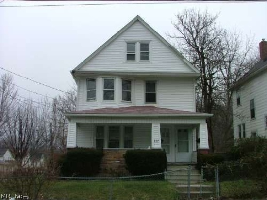 Great Potential! This 2 unit needs work, but will be and solid investment. Could easily be converted into a single family home with 5 bedrooms. On a corner lot in a quiet neighborhood. Agent Owned.