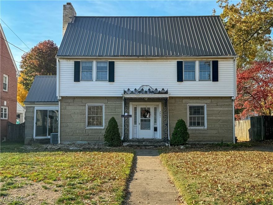 This house can be your dream come true and is  well worth the time you'll invest to make it your own.   Paint and elbow grease will make bring it to life.  With a reno loan, it could be a showplace.   

Great "bones" here include beautiful, original hardwood wood floors throughout, large entry with stairwell, a woodburning fireplace, decorative raised panel accent walls, a sunroom with a glass tile wall, newer metal roof, and updated HVAC.   Rooms are spacious. 

Bedroom 4 is on the third floor and measures 16 x 12.  Center ceiling height of the room is 8 feet.  

Exterior features include a covered deck, an open deck. a large fenced yard, plenty of off street parking and a double detached garage.      

Lots to see here and in an area of well=kept traditional homes.