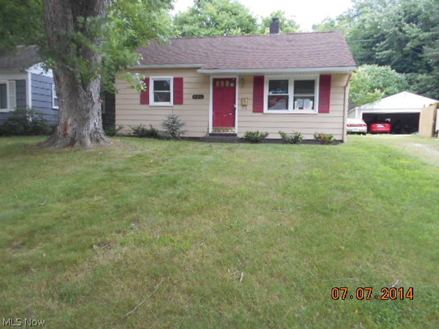 Nice 2 bed/1 bath on quiet street in the heart of Goodyear Heights.  This home has nice floor plan, great yard and big rooms.  Selling as is. Proof of funds with all offers. Buyer responsible for any inspections and repairs needed. This is a Fannie Mae HomePath property.