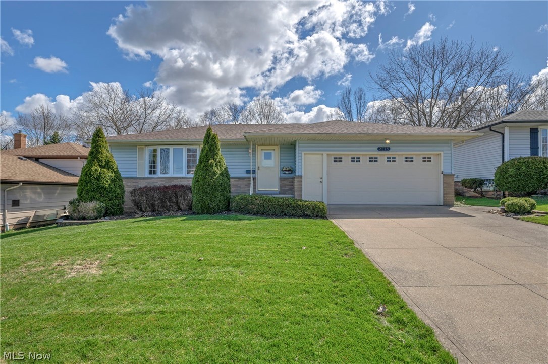 Welcome to 2675 Coventry Dr, a charming ranch-style home nestled in Parma, Ohio. Boasting three bedrooms and two and a half bathrooms, this residence offers ample space for comfortable living. Step inside to discover the timeless elegance of hardwood floors that grace the interior, creating a warm and inviting ambiance throughout. The highlight of this home is the expansive sunroom addition, approximately 24 feet by 16 feet, providing the perfect retreat for relaxation or entertaining guests. The kitchen comes equipped with granite countertops, all appliances remain, ensuring convenience for meal preparation and gatherings. Storage is plentiful with a full attic and basement. Modern updates include an updated electric system, along with a hot water tank replaced in 2016, providing peace of mind and efficiency. Step outside onto the large deck overlooking the spacious backyard, complete with a shed featuring electricity, offering versatility for hobbies or storage needs. Conveniently located in Parma, this home provides easy access to amenities, schools, parks, and major highways, making it an ideal choice for those seeking suburban tranquility with urban convenience. Don't miss out on the opportunity to call 2675 Coventry Dr your new home. Schedule a viewing today to experience its charm and allure firsthand.