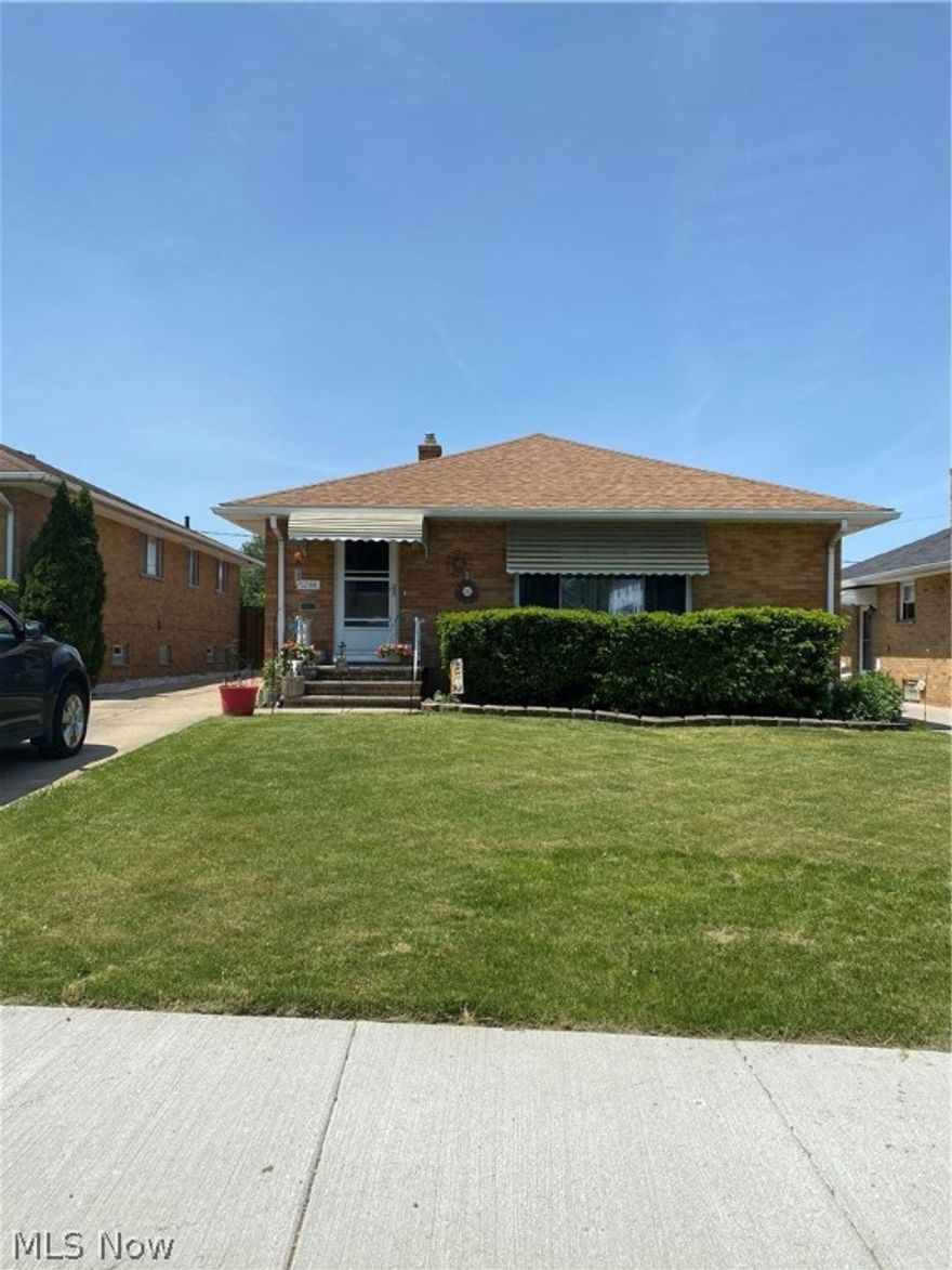 Welcome home! Come check out this amazing brick ranch. The big ticket items have been done. A new roof, furnace and central air. The home boasts original hardwood floors. The basement is finished. It has a cedar closet as well as a full bath. The playset in the backyard does not stay.