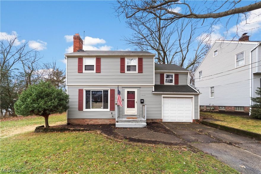 Charming 3 Bedroom, 1 Bath Colonial in an ideal location, just minutes away from shopping centers, major highways, delectable dining options, healthcare facilities, and more. The property boasts a newly renovated kitchen (2023) equipped with ample storage, generous counter space, and modern stainless steel appliances (2023). The kitchen also features a unique custom live-edge counter, adding a touch of character and warmth.

Step onto newly installed flooring on the first floor that seamlessly extends to the porch, offering a perfect spot to relax and enjoy the view of the expansive yard. The second floor hosts three spacious bedrooms with plenty of storage, complemented by a well-appointed full bathroom. Convenience is key with an attached one-car garage and a basement that includes a room with the potential for additional living space.

Noteworthy features include a recently installed hot water tank (2020), an HVAC system that is 11 years old, and the added benefit of a vacant lot next door, providing extra privacy. The property's great yard is perfect for outdoor activities, from cookouts to play. This colonial home offers a comfortable and convenient lifestyle for its next fortunate​​‌​​​​‌​‌​​​‌‌​​​‌‌‌​​‌​​‌‌​​​​ owner.