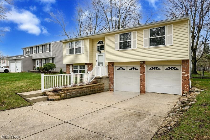 Welcome to 925 Gayer Dr., Medina, OH! A charming 3-bedroom, 2-full-bath home ready for new owners. Bright, spacious living areas set the scene for holiday gatherings, while the fully appointed kitchen includes a built-in buffet with storage. The rear bonus room addition (ceiling radiant heat, separate thermostat) opens to the deck and works perfectly as a family room, home office, den or playroom. Two generously sized bedrooms share a full bath, with a smaller third bedroom also on the main level. The lower level offers a versatile bonus room with a closet, ideal as a fourth bedroom, exercise room, rec room, or gaming space, plus a second full bath and a separate laundry room with washer and dryer. An attached 2-car garage keeps you dry and provides extra storage.
Outside, a fully fenced yard with a separate dog run, paver patio and fire pit creates a great entertaining and pet friendly space. The neighborhood features sidewalks for evening strolls and friendly neighbors. The home is forced-air heated (new AC installed 2023); only the rear bonus room uses radiant ceiling heat. While it may benefit from some TLC, this property is a wonderful canvas to make your own. Schedule a tour and imagine the possibilities at 925 Gayer Dr.