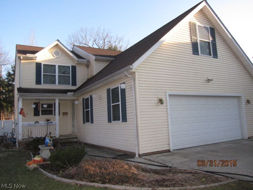 This North-of-the-Boulevard Colonial home has four bedrooms and four baths and over 2,200 s.f. living space. The large Great Room has built-in library cabinets and a fireplace. The kitchen offers ample cabinetry and counter space, a breakfast bar, plus a morning room with sliding doors to the rear yard.  The main bedroom has cathedral ceilings, full bath with double vanity and walk-in closets. There is also a Bonus Room over the garage that is suited for a 5th bedroom or other possibilities. The unfinished basement has a full bath for your Buyers' convenience. A vinyl fence and gate encloses the rear yard for your child's (or your pet's) security. This homeowner also has the option of joining the Brookwood Beach Club that offers Lake Erie beach access and the use of the pavilion, playground and green space for your outdoor recreational activities.