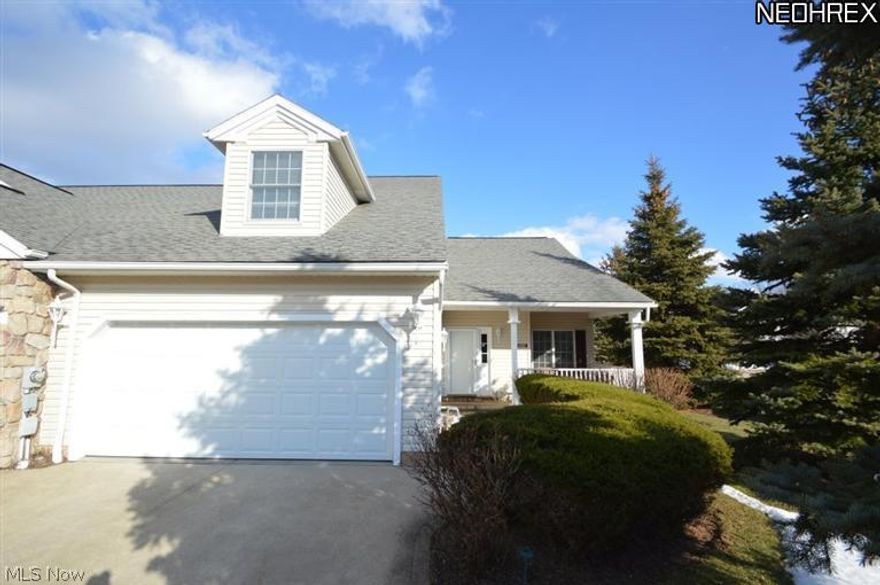 Back on the market, newly refreshed with paint, carpet and move-in ready! Feast your eyes on this beautiful, 3 level, Quail Ridge townhome w/vaulted ceilings in all levels. Nice wide doors provide wheel chair accessibility throughout 1st floor. Freshly painted interior & newer carpeting in great room & master bedroom really make a difference. Softly neutral & move-in ready! Ideally located & maintenance free. You will greet friends & family on a wonderful covered front porch & once inside, soaring vaulted ceilings will take their breath away. The great room is a sight to behold & the wonderful windows add to the openness. A huge kitchen w/center island provides tons of storage space. Next to it is a large eat-in area w/a fireplace! The 1st floor owner's suite has a whirlpool bath & separate shower. Upstairs are 2 more huge bedrooms - one even has its own personal loft! Reach the private, covered rear patio accessible through sliding doors from both sunroom & owner's suite. Security sys