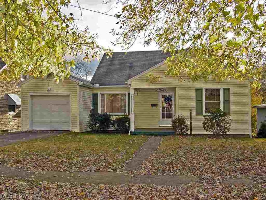 Cute 1.5 story on Marland Hgts. Updated kitchen with quartz counters, formal dining room, 1st floor family room w/gas log fireplace. Bath on each level, hardwood flooring,  level entry from garage into home.