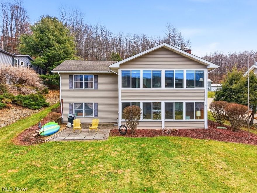 Welcome to easy lakefront living at Lake Mohawk! This beautifully maintained home sits on a rare flat lot all the way to the water—a true gem for effortless access and everyday comfort. A newer garage door welcomes you home, while vaulted ceilings in the main living area create an airy, open feel perfect for relaxing or entertaining.
Enjoy the lake year-round from not one, but two enclosed sunrooms—on both the main and lower levels—each heated and cooled for all-season enjoyment. The updated kitchen shines with granite countertops, newer refrigerator and dishwasher, and flows seamlessly into the living space.
The main floor offers two spacious bedrooms, including one with serene lake views. Updated bathrooms feature granite finishes, while the lower level impresses with a newer shower and indulgent jacuzzi tub. Downstairs, you’ll also find a warm and inviting living area with a wood-burning fireplace, plus a stunning primary ensuite with lake views, a large walk-in closet, and walk-out access to the sunroom and patio.
Additional highlights include a new hot water tank, a utility room with sink and ample storage, and newer washer and dryer that convey. Step outside to your dock—included and able to accommodate up to three boats—located in a quiet bay known for excellent fishing.
As part of the Lake Mohawk community, enjoy amenities such as unlimited horsepower boating, fishing, swimming beaches, clubhouse, tennis and pickleball courts, playgrounds, and year-round social events. This is a comfortable, move-in-ready lakefront retreat where memories are made—whether full-time living or the perfect weekend escape.