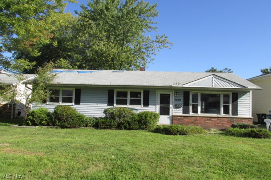 Good square footage here and large yard.  Excellent opportunity for the investor.  Located close to shopping and restaurants.  Buyer must assume city point of sale violations once the inspection has been done.  Being sold "as is".