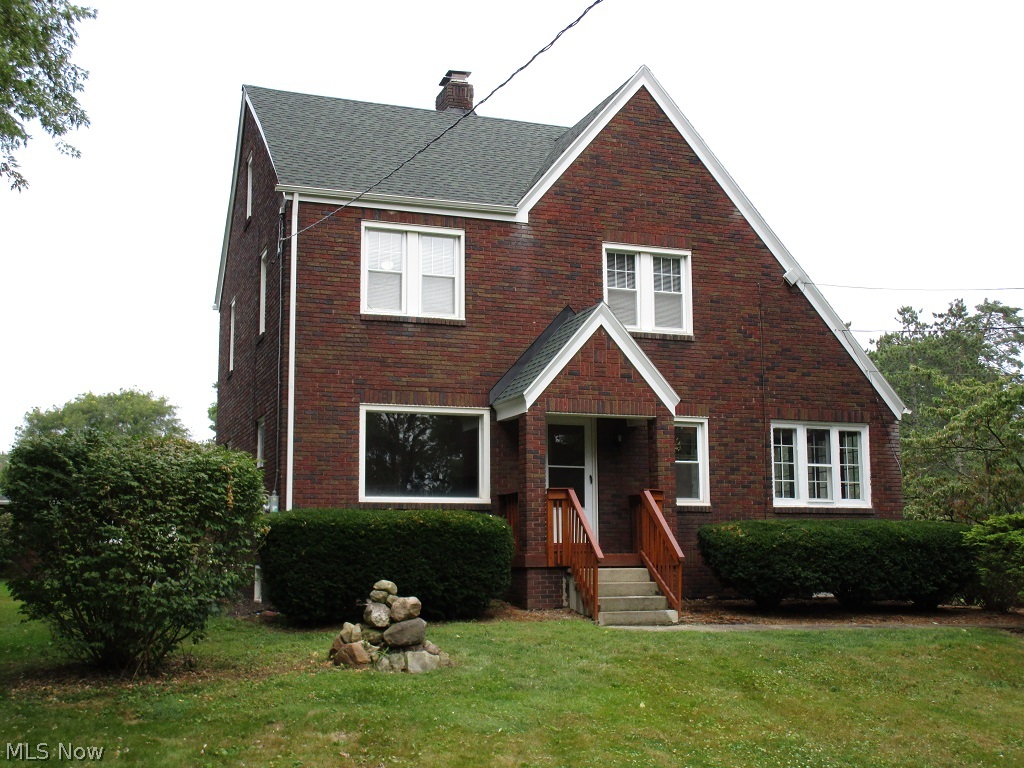 Reduced Again. Owner wants a Sale! A Rare Find in Boardman Township! This Brick Home has been beautifully renovated and sits on over 3 acres. There is a large Living Room with Hardwood Floor and Woodburning Brick Fireplace. Arched entryway leads into the Formal Dining Room that also has Hardwood Floor and Crown Molding. First Floor also has a convenient Office or Study with 3 walls of windows. The Kitchen has a generous amount of cabinets and ceramic tile floor. In addition there is a cozy Dinette Area and all new Kitchen Appliances will stay. The Second Floor is also spacious with newer windows throughout. The 3 ample size Bedrooms have new carpet and great closet space. There is a finished back room ideal for a Library or Study. But wait, there is a 3rd floor with some fantastic finished space. It is all nicely painted and carpeted. This Bonus Room could be a Fourth Bedroom, a Master Bedroom, or a great Play Room. The Grounds are simply amazing! The Pool was removed but t