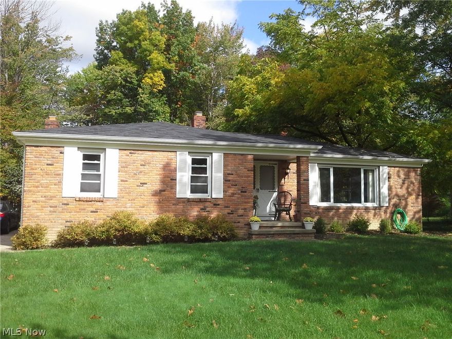 All Brick  well maintained Ranch style home with a full basement in Aurora's Chatham Estates  Bigger than it looks from outside a must see.  Lots of updates to this move-in ready property.  Top of the line Vinyl flooring 9/15' , roof & windows 04', carpeting and fixtures 13' kitchen counter-tops, sink, faucet 8/15'. Both bathrooms all new toilets, sinks, ceramic floors, fixtures, counter-top. and new electrical panel 12'. Closets 10',   Basement water proofed, mold treatment and force bsmt system, sump pump w/battery back-up system with transferable lifetime warranty/service 7/15, Finish the basement to your liking for additional sq ft. Pool table included lots of storage and cabinet space.  Sink and laundry in the lower level. Kitchen appliance electric range 10/15. Side entry 2 car garage with storage.  Enjoy your private patio in this very wooded backyard.  Make your appointment today to view this wonderful home in Aurora Schools.