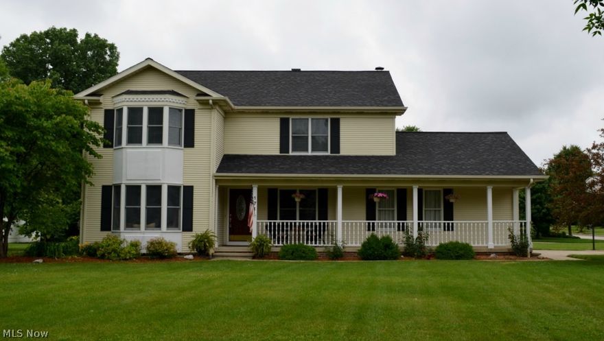 Streetlamps, sidewalks, center of Hudson, close to First & Main Shopping area, library, Historic Center, Green Area.  Open and airy, Distinct Craftsmanship Details, gracious wood foyer, dining room, family room with fireplace.  Kitchen dinette opens to deck, rare first floor office/library, rec room.  Large 23x15 master bedroom w/luxury bath.  Updates include - roof, furnace, air, rec room, 5th bedroom, master luxury bath, garage door, painting, power washed home, remodeled family room.  Spacious rec room, guest bedroom and full bath.  Enchanting front porch for special nights - truly a very special home in the Village of Hudson near Historic District.