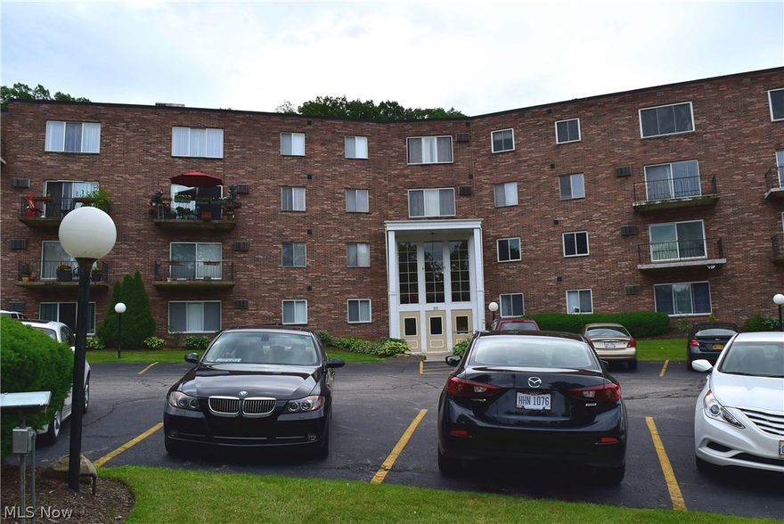 Completely renovated in 2016 including Windows, Flooring, 6 Panel Doors throughout, Bathrooms, Paint, Lighting, Kitchen cabinets & counters and Bathroom vanities and all Appliances. Ceramic tile installed in Foyer and Kitchen and both bedrooms have ceiling fans with lights. This is a ground floor unit with easy access to the side door entry or the lobby area. Monthly fee also includes Basic Cable from Time Warner/Spectrum. Car port parking is available for $20/month/car when available and typically there are spaces available or plenty of parking area available for you or your guests. No pets and no smoking permitted. Each floor has laundry facilities and a storage locker for each condo. 2 Bedroom units typically rent for $900+/month.