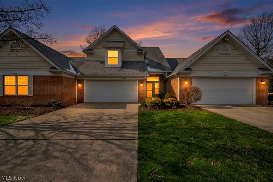 Welcome to 2564 Woodruff Court in the highly sought after Vintage Glen community, where opportunities like this are few and far between. This is a must see for buyers seeking low maintenance living in a prime Westlake location.

This beautifully updated 2-bedroom, 2.5-bath townhome offers the perfect blend of style and functionality. The fully remodeled kitchen features quartz countertops, freshly painted cabinetry, and a clean, modern feel that opens seamlessly into the main living space. Just off the foyer, you’ll find a convenient first floor laundry room and an updated powder room for guests.

The spacious living room is filled with natural light thanks to vaulted ceilings and skylights, creating an open and airy atmosphere. A cozy gas fireplace anchors the space, making it perfect for both everyday living and entertaining.

Upstairs, a versatile loft provides ideal flex space for a home office, reading nook, or additional lounge area. Both bedrooms feature en suite bathrooms, including a fully renovated primary suite with a brand new shower, double vanity, updated flooring, and modern lighting and a walk in closet.

Step outside to your private, fenced-in backyard with a patio perfect for pets, outdoor dining, or simply unwinding in your own space. A two-car garage adds convenience and additional storage.

Perfectly positioned near Crocker Park, this home puts you close to the heart of Westlake’s most popular destination. Enjoy a vibrant mix of shopping, dining, and entertainment—from boutique shops and national retailers to top rated restaurants, outdoor patios, and year round community events like Farmer's Markets. Spend your weekends exploring, meeting friends for dinner, or taking in seasonal festivals, all just a short distance away. It’s a location that turns everyday living into a lifestyle.

Don’t miss your chance to own in one of Westlake’s most desirable communities.