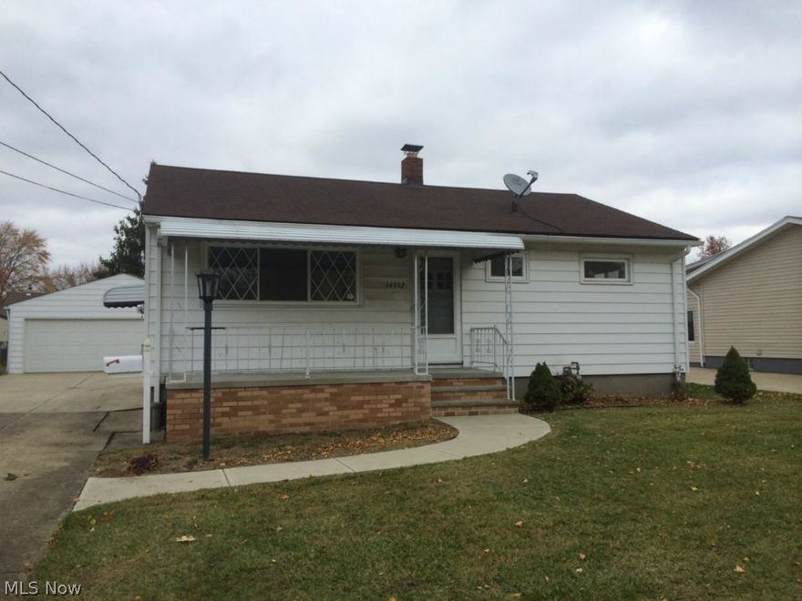 This is a 2 bedroom Ranch. 2 car detached garage. Full basement. Glass block windows. Dining room has slider leading to patio. This is a Fannie Mae HomePath property. Check HomePath website for more details.