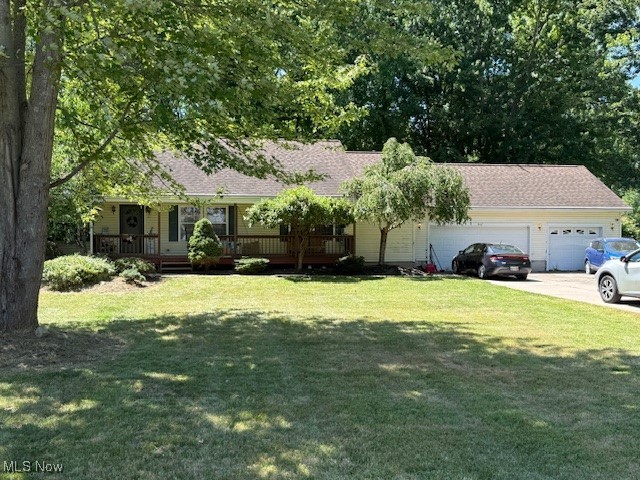 Enjoy serene country living in this inviting ranch home situated on over an acre of land, just minutes from gas stations, shopping, Geneva’s popular wineries, and the vibrant attractions of Geneva-on-the-Lake. The main floor offers comfortable living space, while a finished walk-up attic provides a versatile fourth bedroom or bonus room—ideal for guests, a home office, or hobbies. A spacious 3-car garage plus an additional shed offer plenty of storage. Whether you're savoring the peace of the countryside or exploring nearby recreation, this home blends rural charm with easy access to all the area has to offer. Don’t miss it!