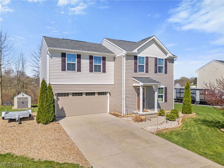 Welcome to this beautifully maintained single-family home located in the highly sought-after Tuslaw School District! Built in 2018, this move-in-ready property offers the perfect blend of modern comfort and thoughtful design. Featuring 3 spacious bedrooms and 2.5 bathrooms, this home boasts a desirable layout ideal for both everyday living and entertaining. The primary suite includes a private bathroom and a generous walk-in closet, creating a relaxing retreat. The finished basement adds valuable living space and is already wired for surround sound—perfect for movie nights, a home theater, or game-day gatherings. Upstairs and throughout the home, you’ll find it has been meticulously cared for, offering peace of mind to its next owner. Schedule your showing today! 

Step outside to enjoy the large deck, ideal for outdoor dining, relaxing, or hosting guests in your backyard oasis.