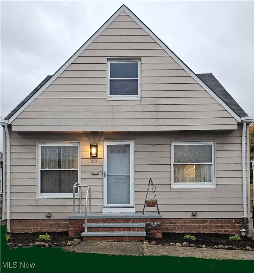 Beautifully remodeled single home with newer eat-in kitchen and newer appliances. Large living room, two bedrooms on the first floor and huger dormer/bedroom on the upper level with tons of natural light. New lighting, fresh paint, and beautiful hardwood floors throughout. Basement redone with full bathroom and plenty of additional living space and storage. All updates completed in 2024! Large fenced in yard perfect for entertaining with shed for storage. New central AC, shed, and landscaping to be installed in spring 2025. Make this your new home! Move in ready!