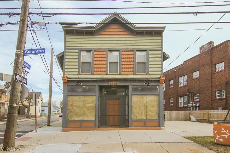 Amazing opportunity to purchase this fully renovated mixed use property in the heart of Cleveland! Property has been gutted and completely renovated from ground up. This property features two rental units and one retail unit that are all fully occupied. Upstairs features beautiful and spacious two-bedroom unit with in suite laundry. Entry level features updated one bedroom unit, also with in suite laundry. Front entry level features fully renovated retail space with half-bath. Hurry to get this remarkable property and do not let this one slip away!