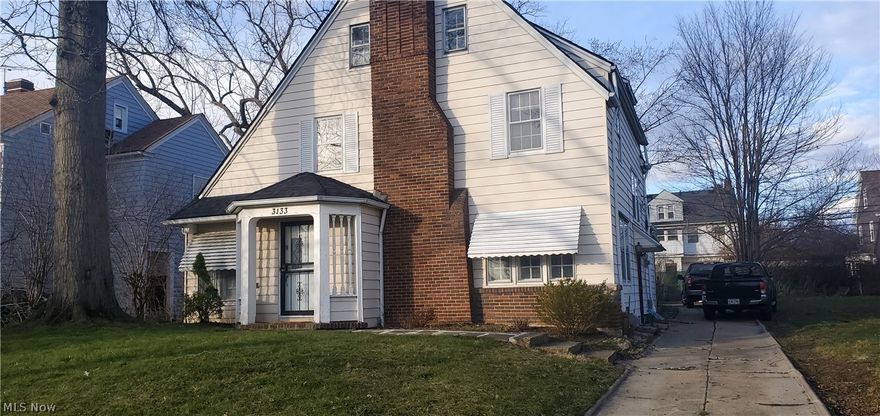 Charming, and Statuesque. This home features sun porches, patio and a bonus room. This home is being sold as is and its priced to sell. It also boasts a breakfast nook, two car detached garage and a partially finished third floor. This is an excellent opportunity to build equity in your residence. This home is waiting for your buyer to make it their home in a wonderful Cleveland community in the Shaker Heights School District. Walking distance to Shaker Square, Van Aken Rapid Transit, parks and playgrounds.